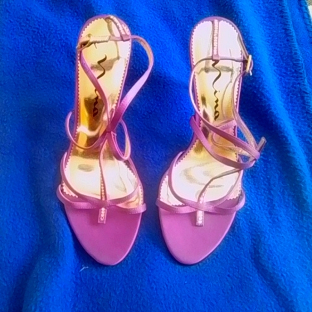 Nima purple heels